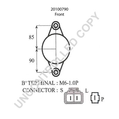 PRESTOLITE ELECTRIC Generaator 20100790